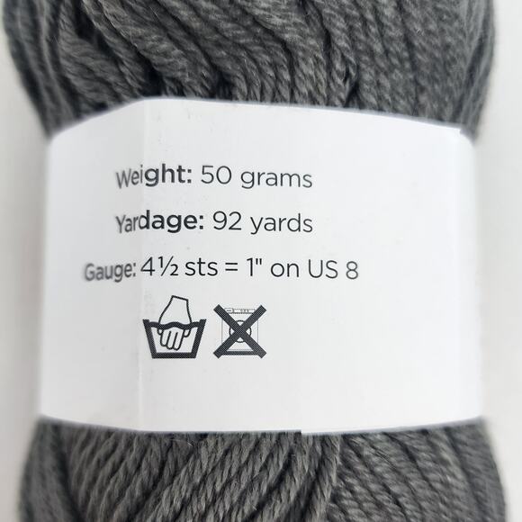 4 Valley Yarns Goshen Steel Grey 0026, 92 Yards 50 g. Cotton Modal Silk NWT - Picture 4 of 6